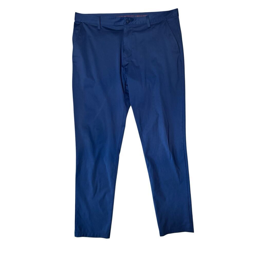 Rhone Commuter Five Pocket Pants Mens 38x32 Navy Blue Performance Stretch